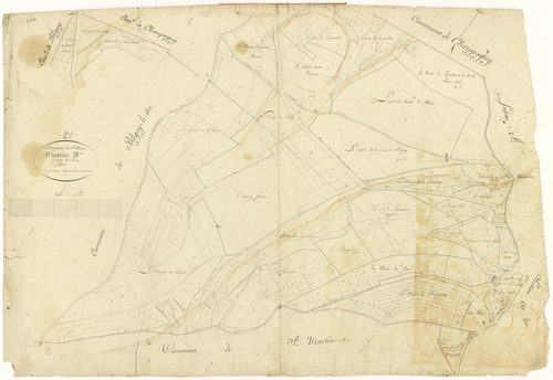 Saint-Seine-l'Abbaye - Section B - 3 P PLAN 573/3