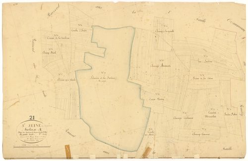 Saint-Seine-sur-Vingeanne - Section A2 - 3 P PLAN 574/4