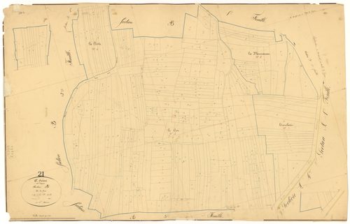 Saint-Seine-sur-Vingeanne - Section B2 - 3 P PLAN 574/9
