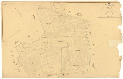 Saint-Seine-sur-Vingeanne - Section B3 - 3 P PLAN 574/10