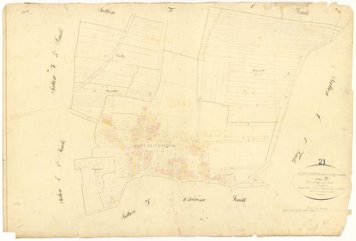 Saint-Seine-sur-Vingeanne - Section F2 - 3 P PLAN 574/23