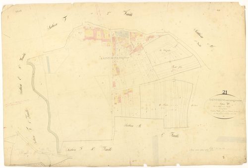 Saint-Seine-sur-Vingeanne - Section F3 - 3 P PLAN 574/24