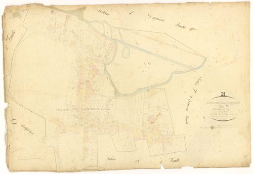 Saint-Seine-sur-Vingeanne - Section F4 - 3 P PLAN 574/25