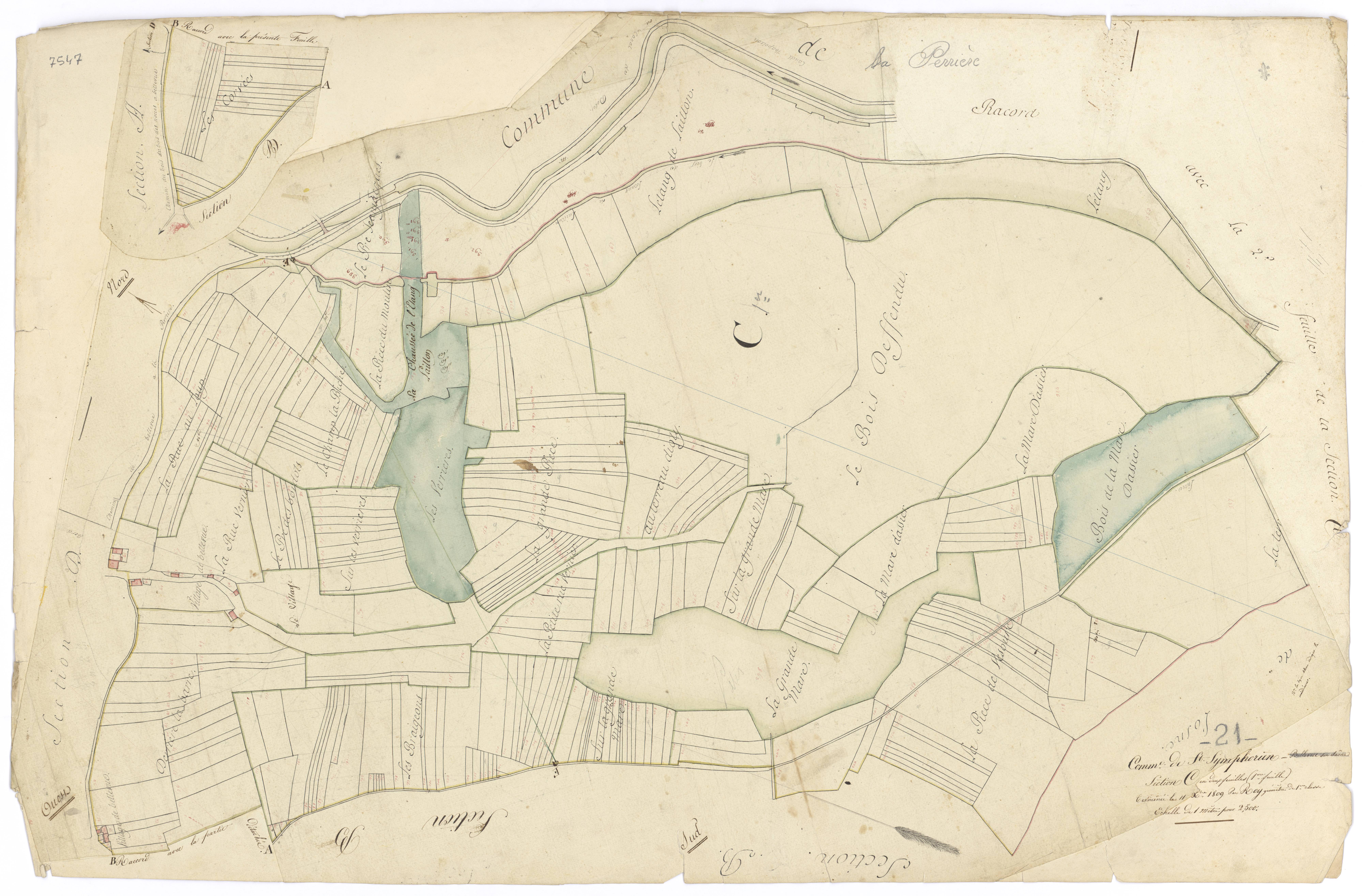 Saint-Symphorien-sur-Saône - Section C1 - 3 P PLAN 575/5