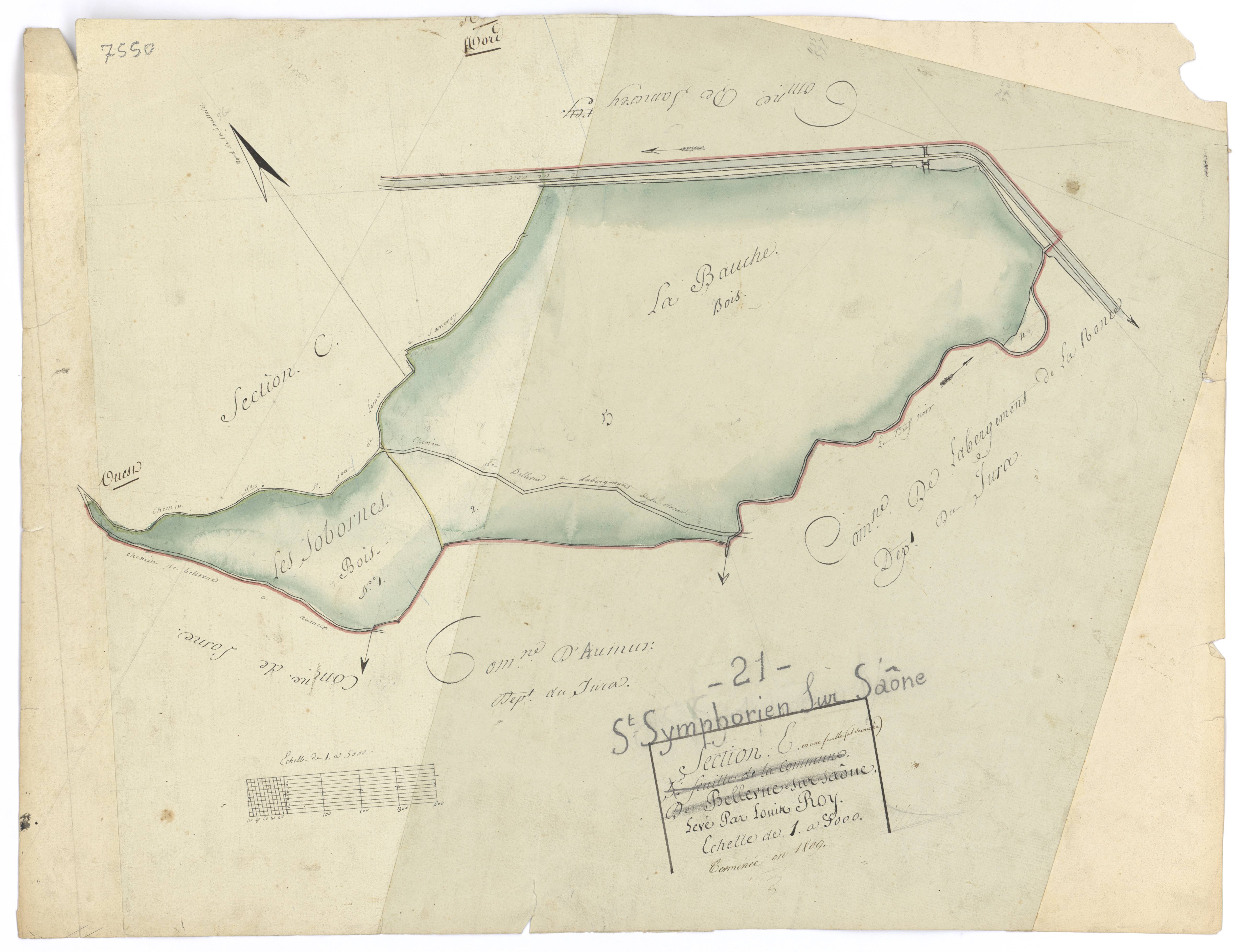 Saint-Symphorien-sur-Saône - Section E - 3 P PLAN 575/8