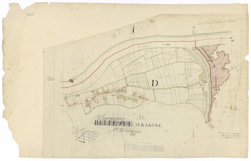 Saint-Symphorien-sur-Saône - Section D - 3 P PLAN 575/7