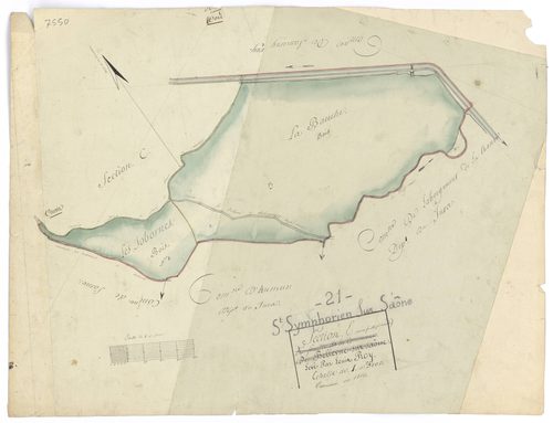Saint-Symphorien-sur-Saône - Section E - 3 P PLAN 575/8