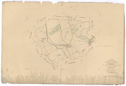 Saint-Thibault - Tableau d'assemblage - 3 P PLAN 576/1