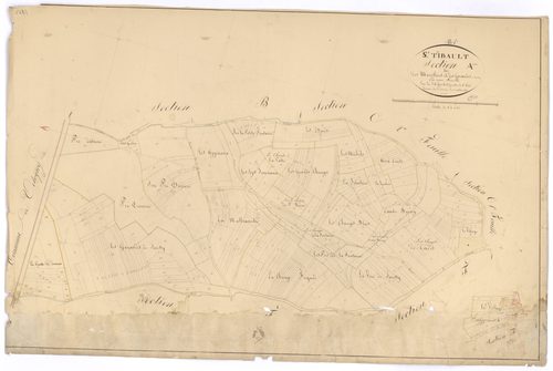 Saint-Thibault - Section A - 3 P PLAN 576/2