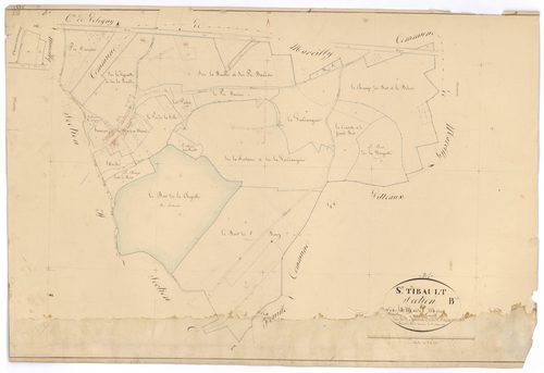 Saint-Thibault - Section B - 3 P PLAN 576/3
