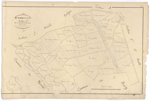 Saint-Thibault - Section D - 3 P PLAN 576/7
