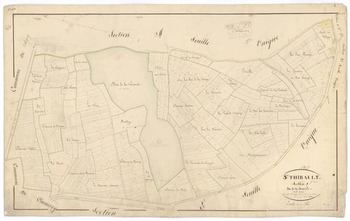 Saint-Thibault - Section F - 3 P PLAN 576/9