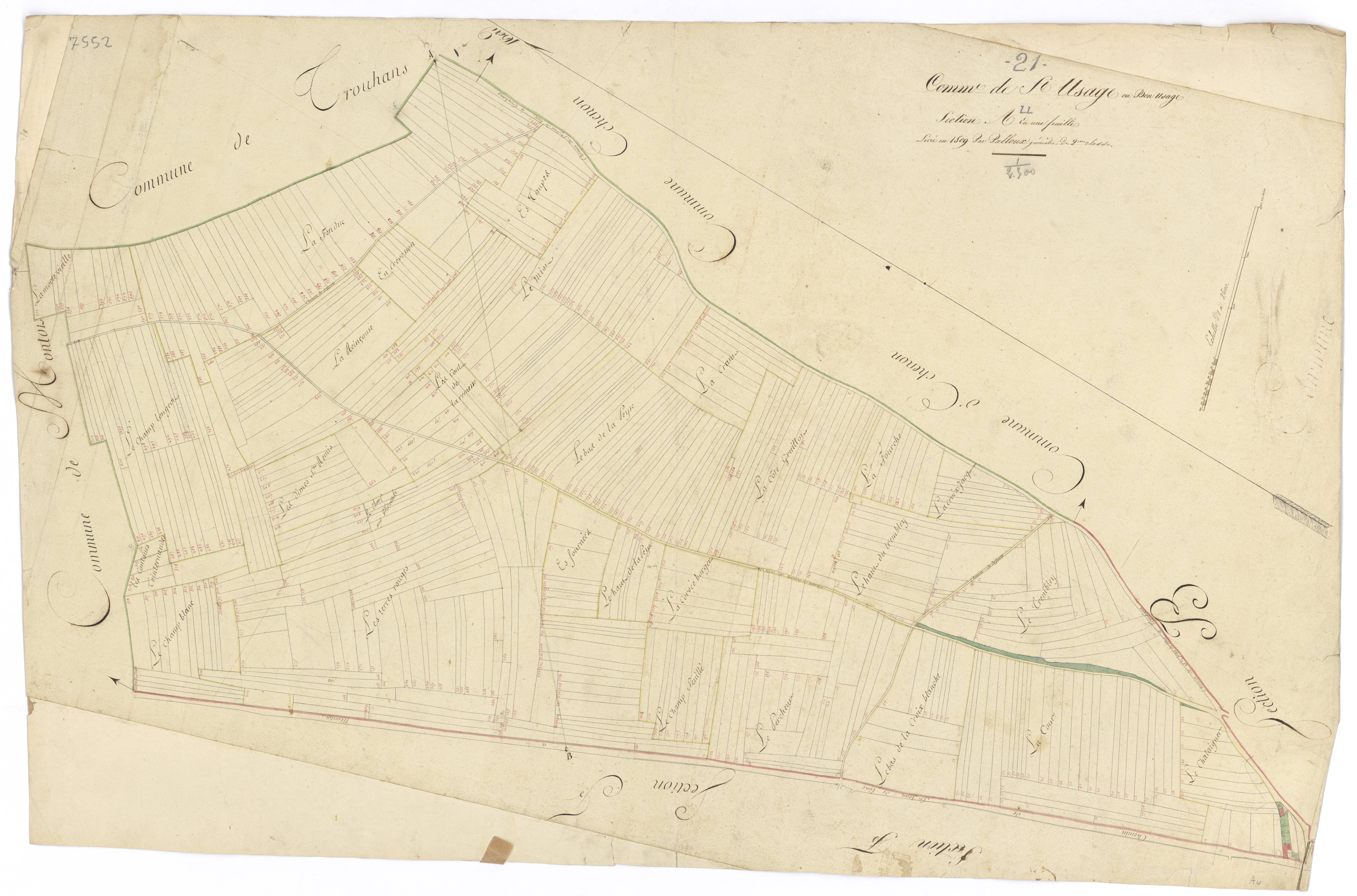 Saint-Usage - Section A - 3 P PLAN 577/2