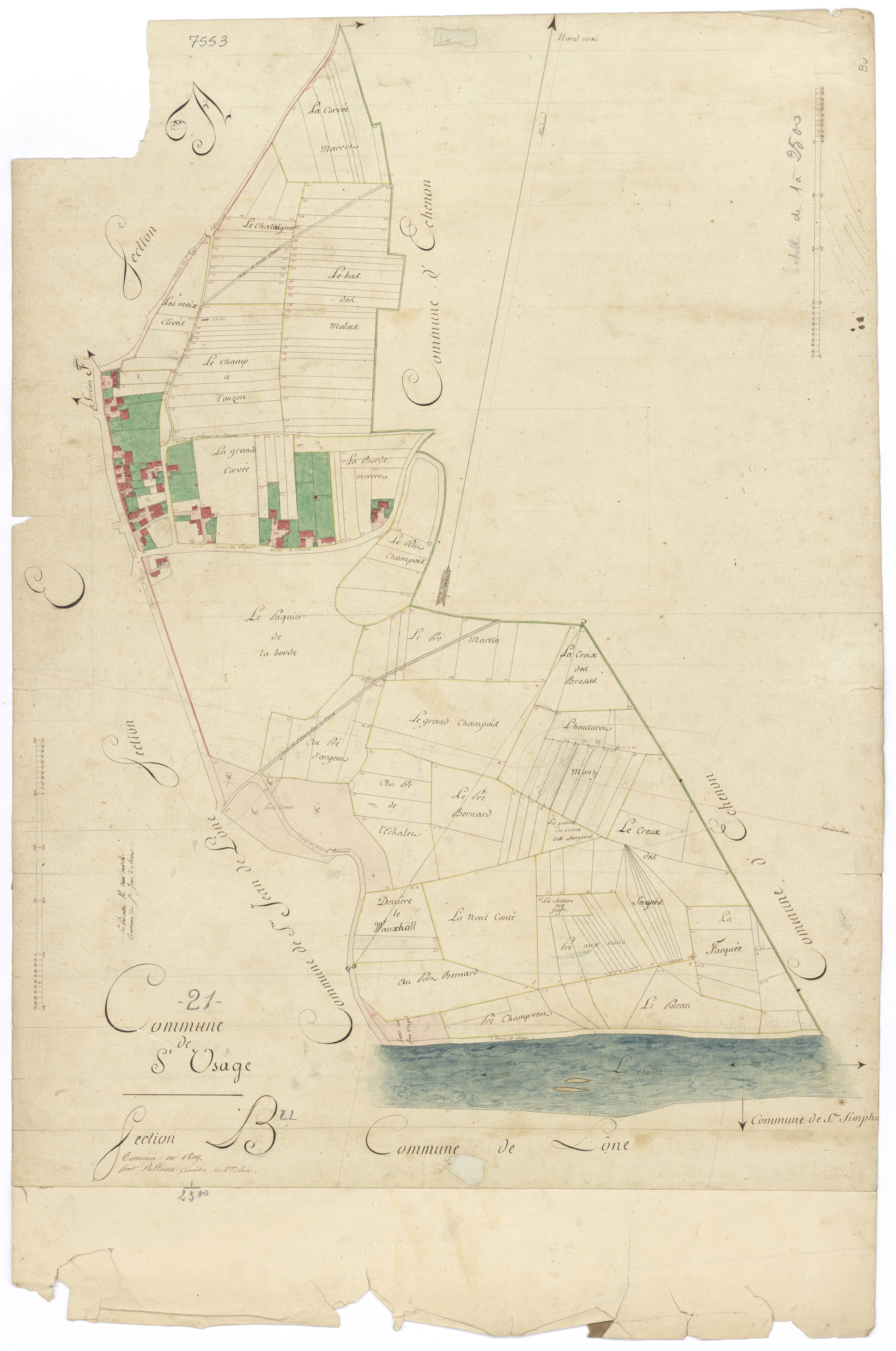 Saint-Usage - Section B - 3 P PLAN 577/3