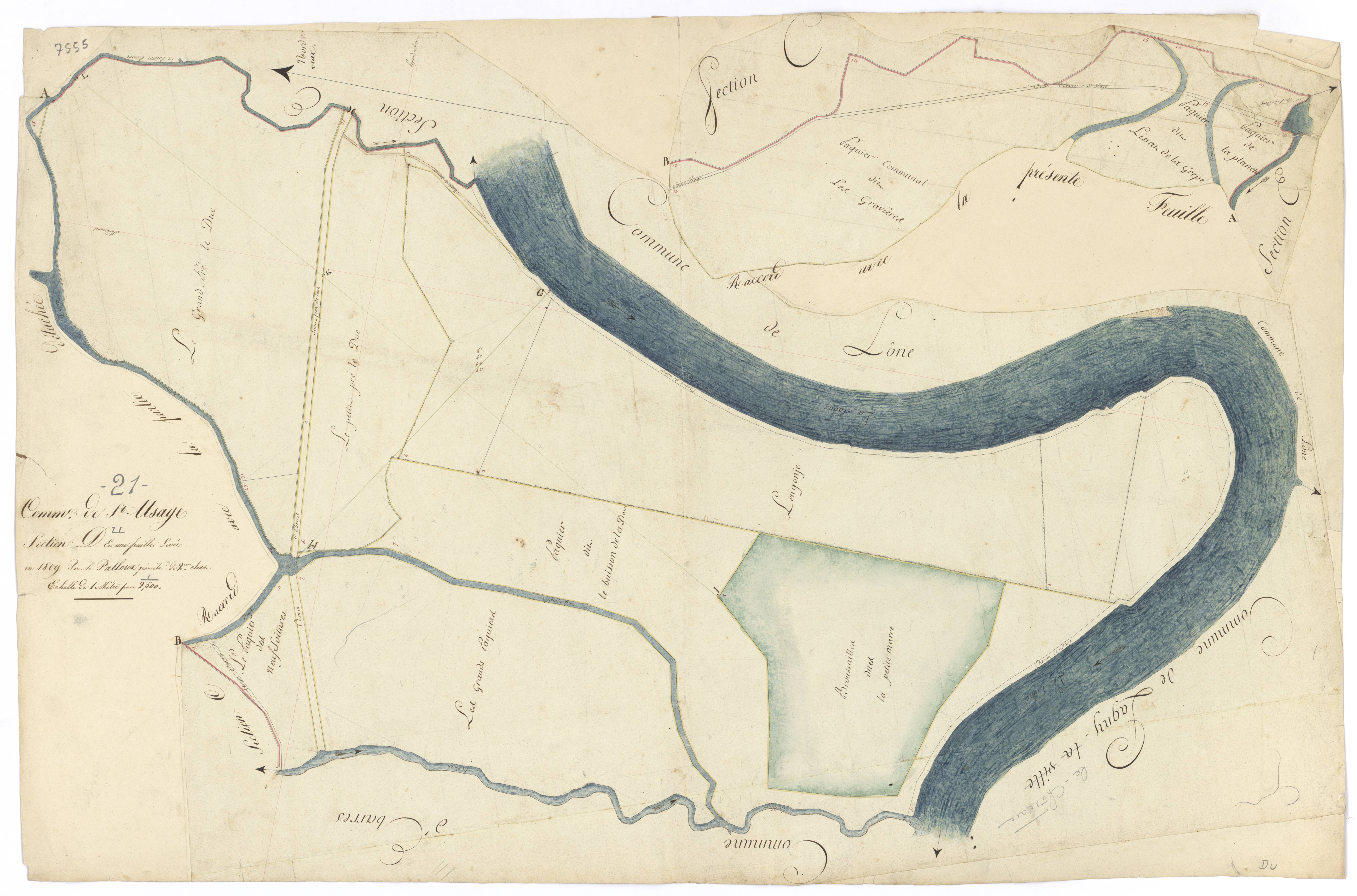 Saint-Usage - Section D - 3 P PLAN 577/5