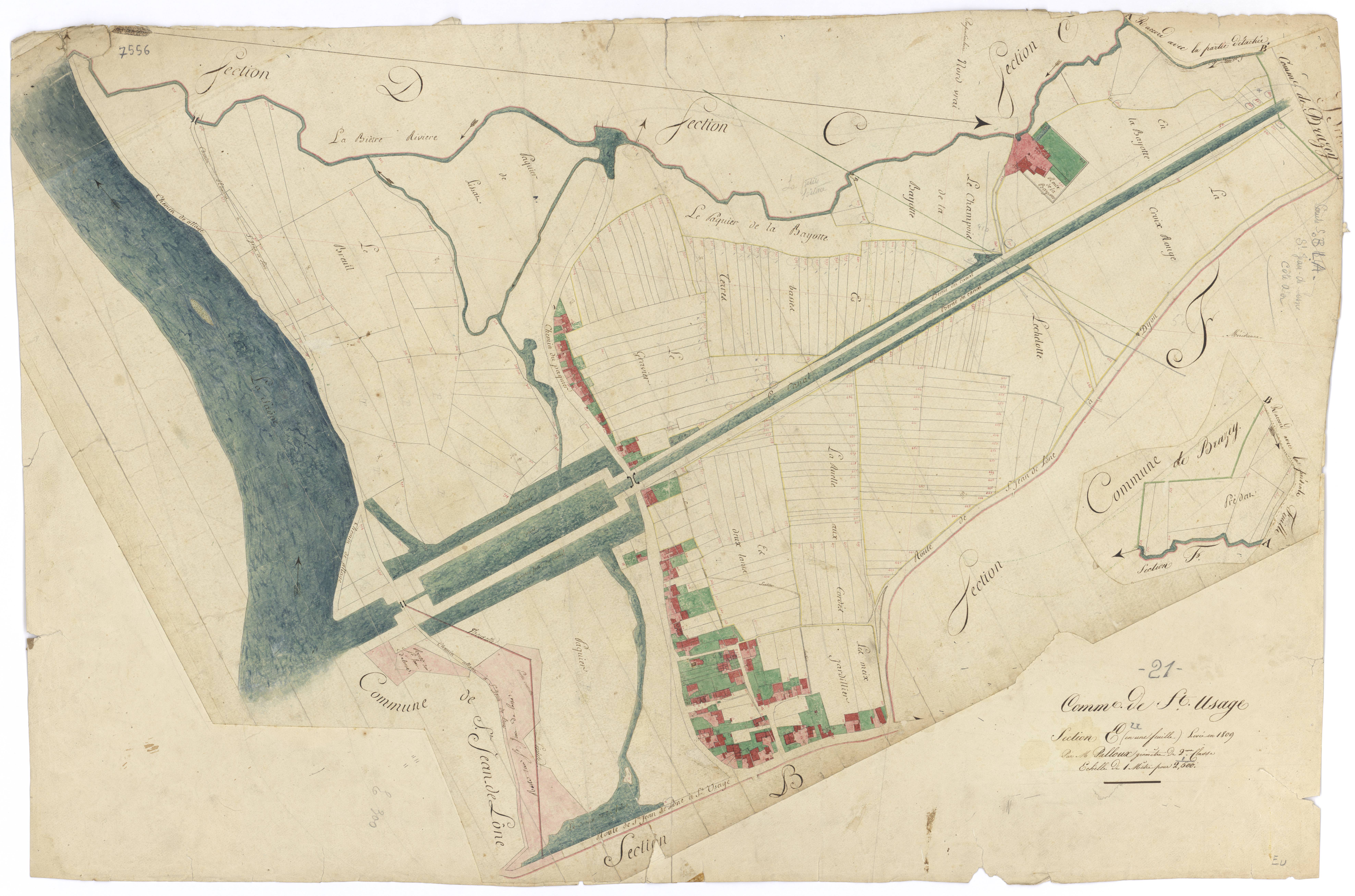 Saint-Usage - Section E - 3 P PLAN 577/6