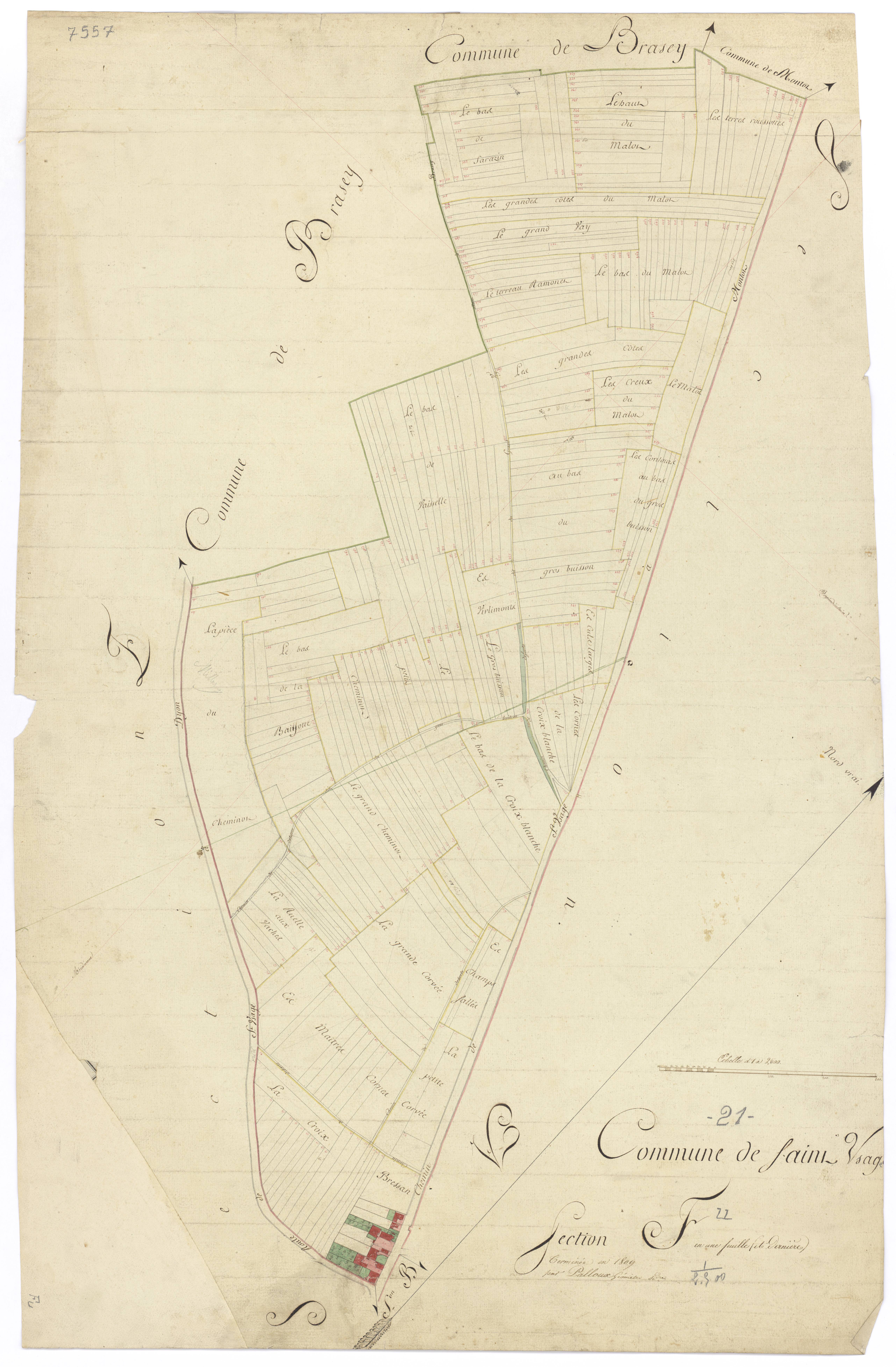 Saint-Usage - Section F - 3 P PLAN 577/7