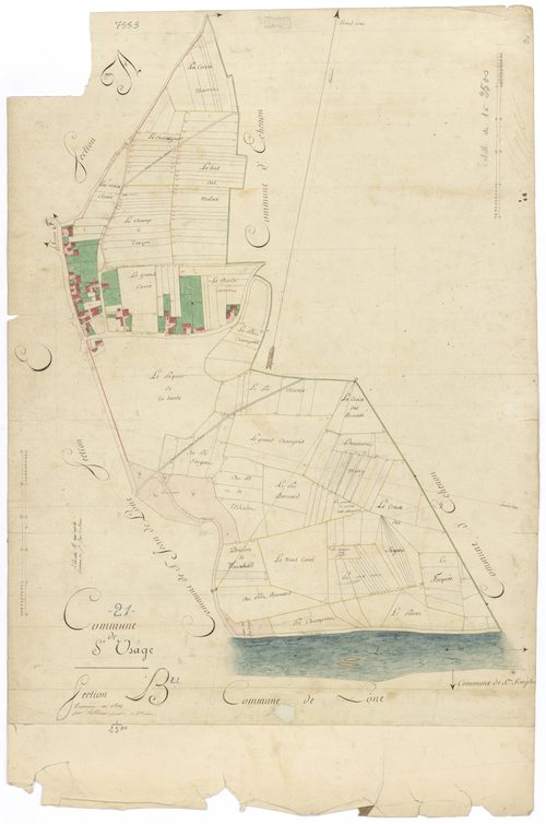 Saint-Usage - Section B - 3 P PLAN 577/3