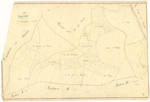 Salives - Section A2 - 3 P PLAN 579/3
