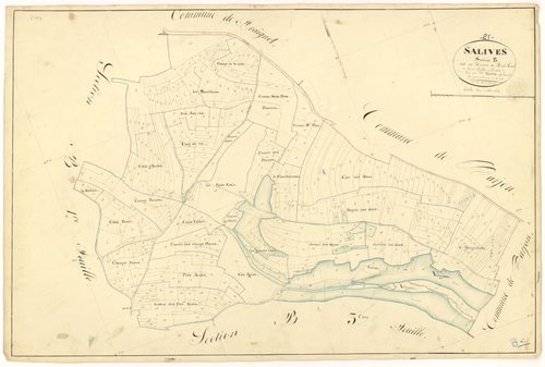 Salives - Section B2 - 3 P PLAN 579/5