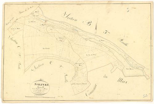 Salives - Section C1 - 3 P PLAN 579/7