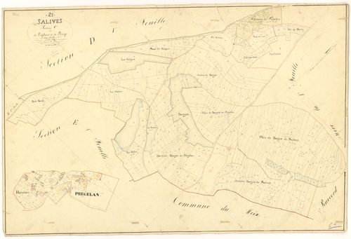 Salives - Section C2 - 3 P PLAN 579/8