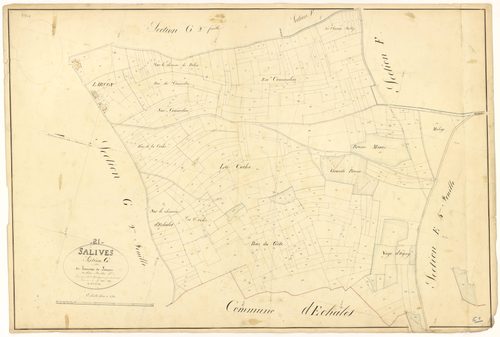 Salives - Section G1 - 3 P PLAN 579/16