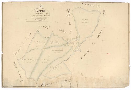 Salmaise - Section A1 - 3 P PLAN 580/2