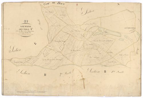 Salmaise - Section A2 - 3 P PLAN 580/3