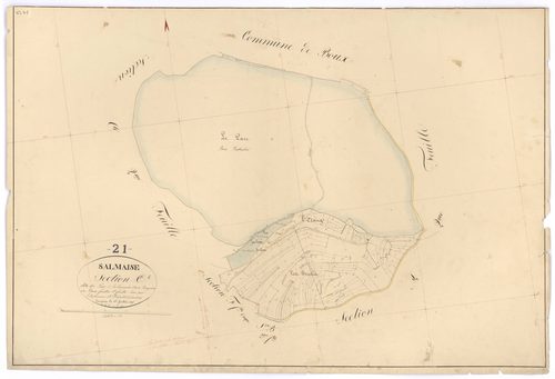 Salmaise - Section E1 - 3 P PLAN 580/10