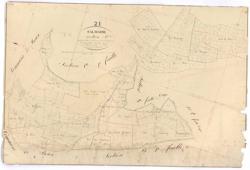 Salmaise - Section E2 - 3 P PLAN 580/11
