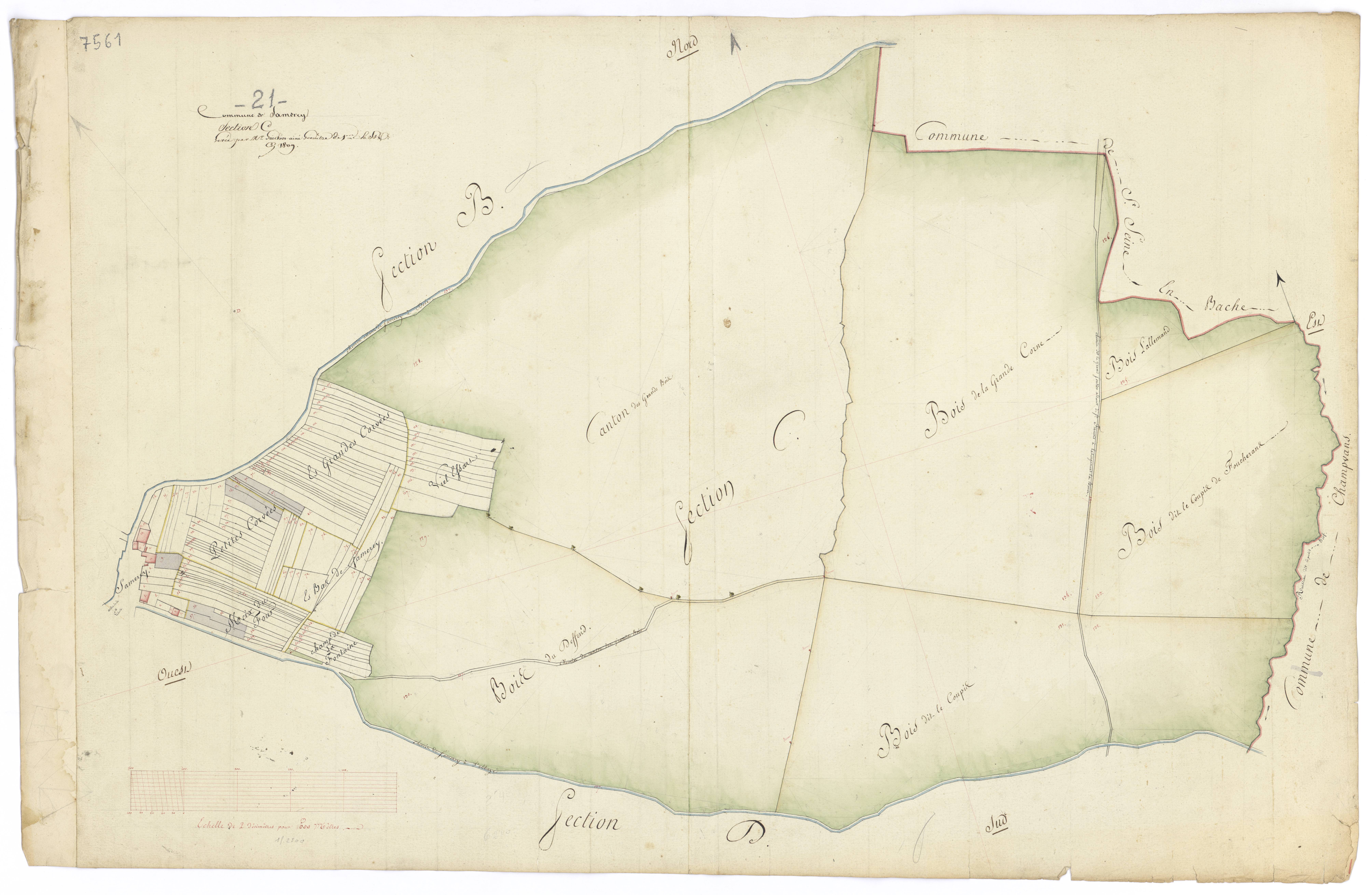 Samerey - Section C - 3 P PLAN 581/4