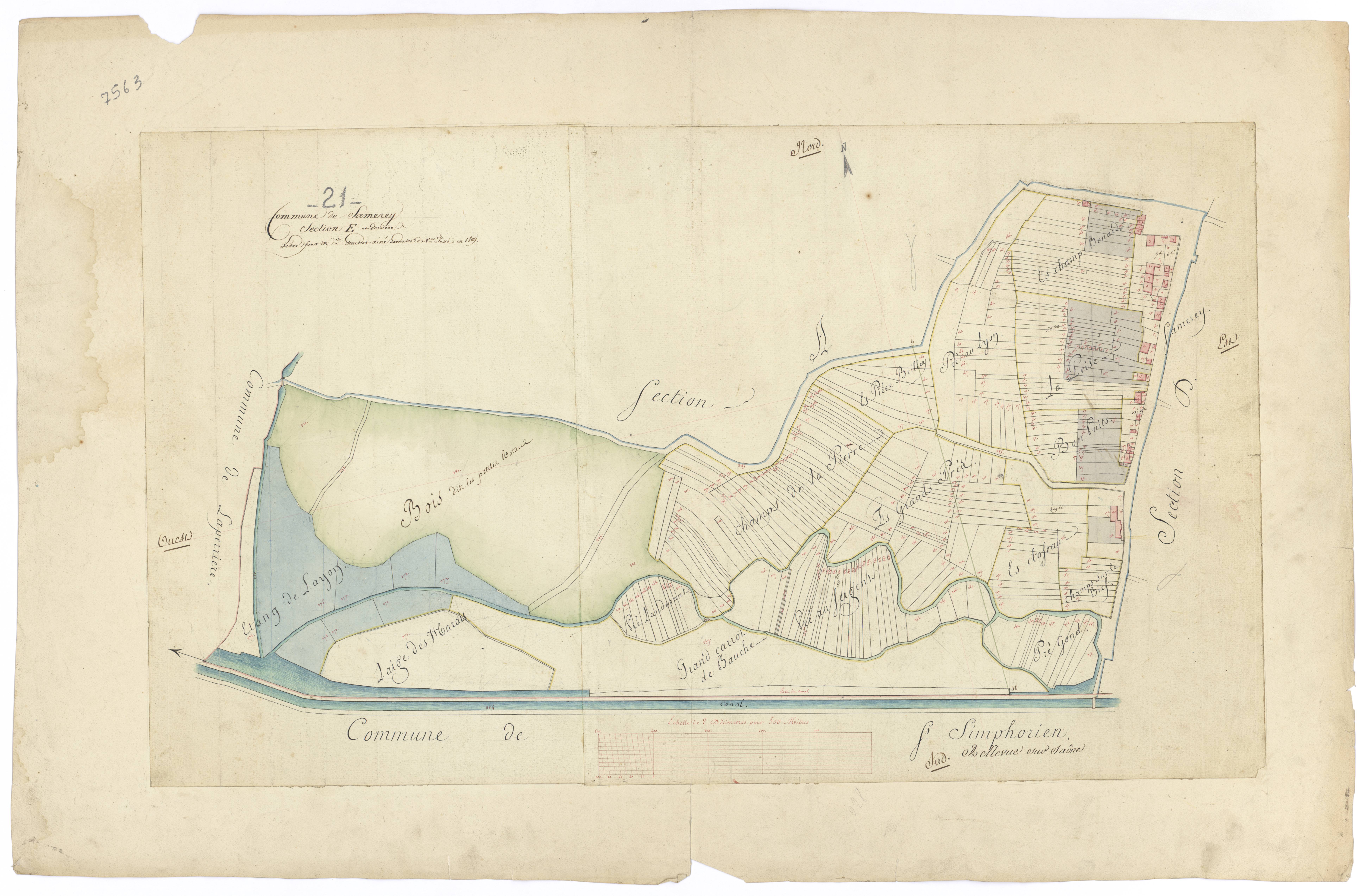 Samerey - Section E - 3 P PLAN 581/6