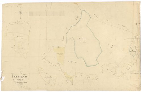 Santenay - Section A1 - 3 P PLAN 582/3