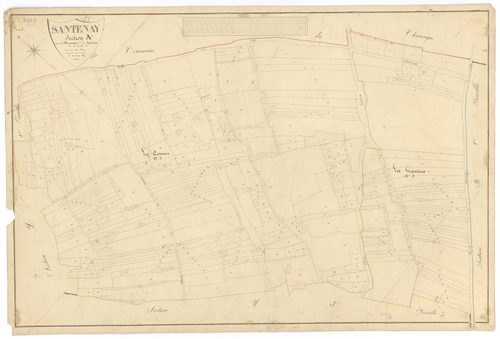 Santenay - Section A2 - 3 P PLAN 582/4