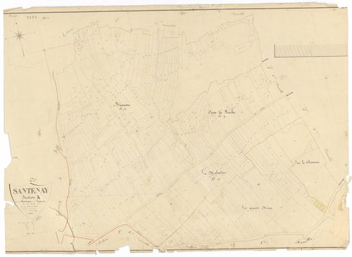 Santenay - Section A6 - 3 P PLAN 582/8