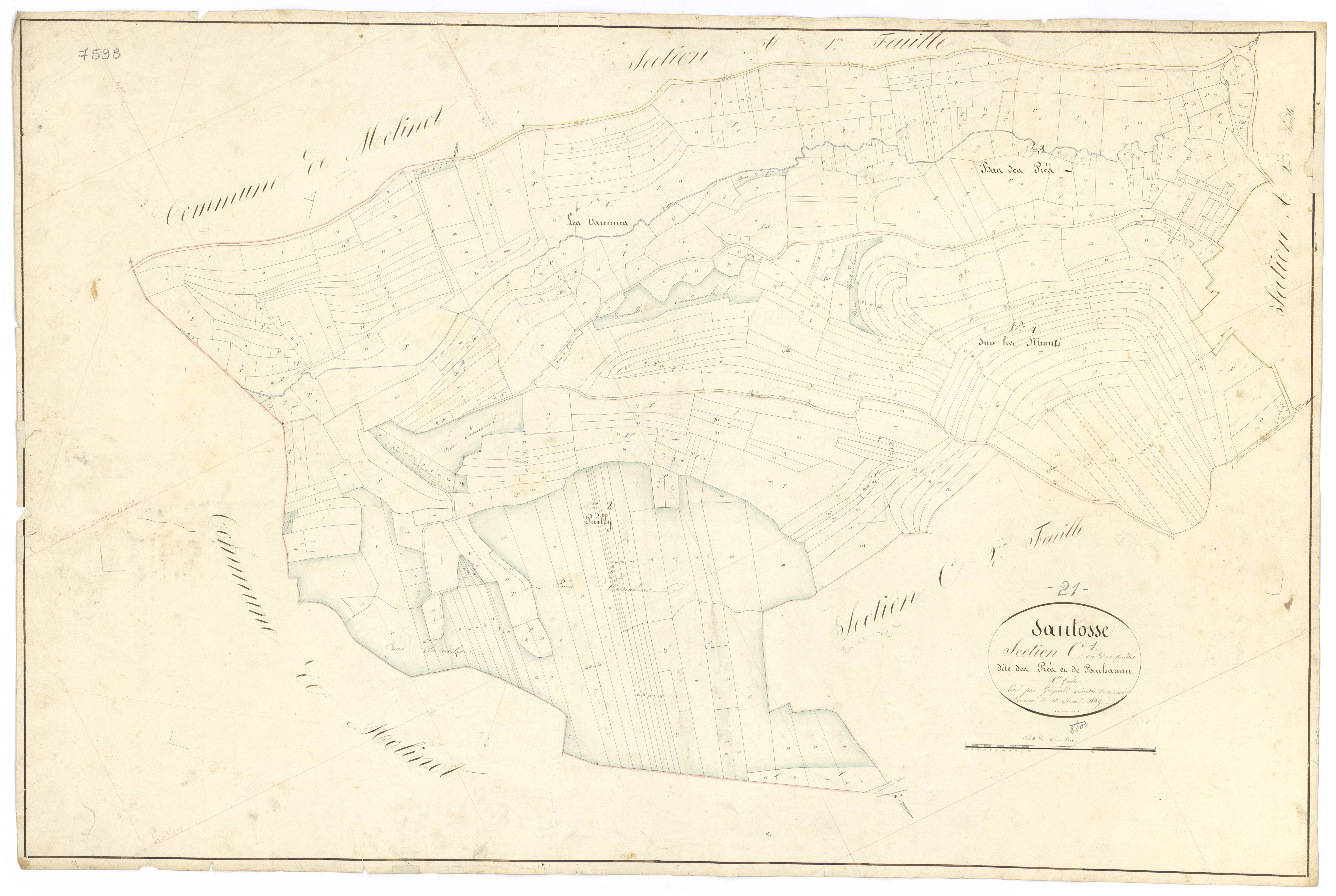 Santosse - Section C1 - 3 P PLAN 583/10