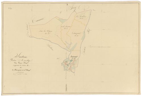 Santosse - Section A (tableau d'assemblage) - 3 P PLAN 583/2