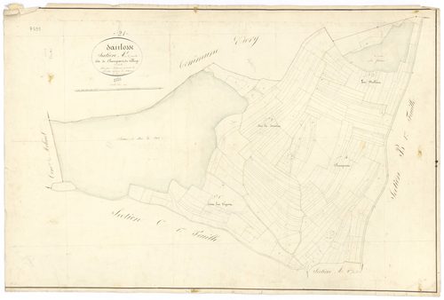 Santosse - Section A1 - 3 P PLAN 583/3