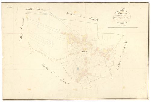 Santosse - Section A2 - 3 P PLAN 583/4