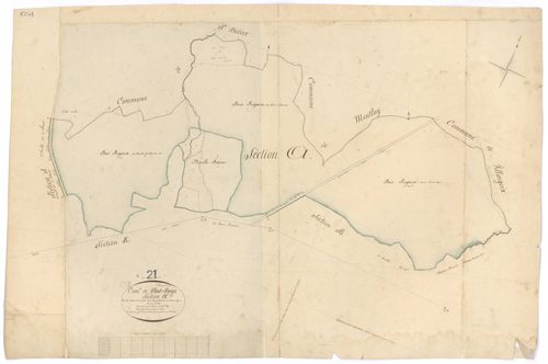 Saulieu - Section A - 3 P PLAN 584/2