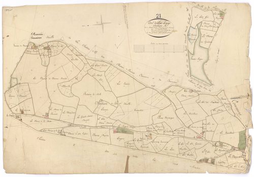 Saulieu - Section B2 - 3 P PLAN 584/4