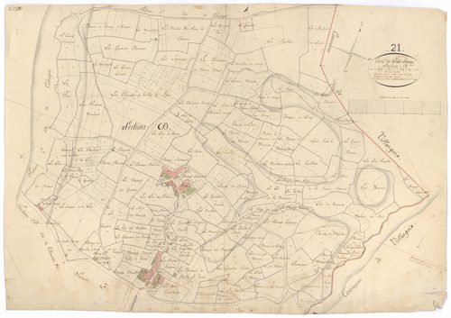 Saulieu - Section D - 3 P PLAN 584/6