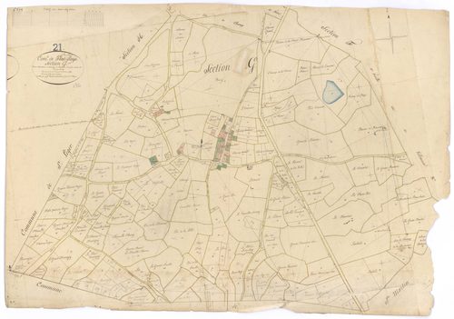 Saulieu - Section G - 3 P PLAN 584/10
