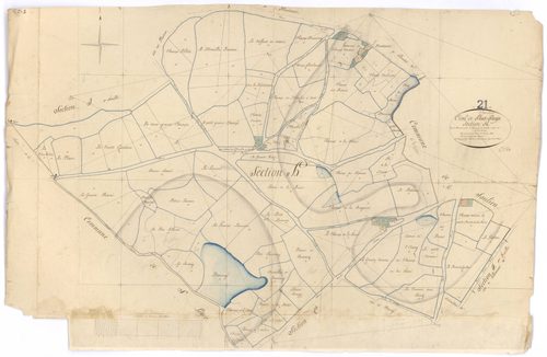 Saulieu - Section H - 3 P PLAN 584/11