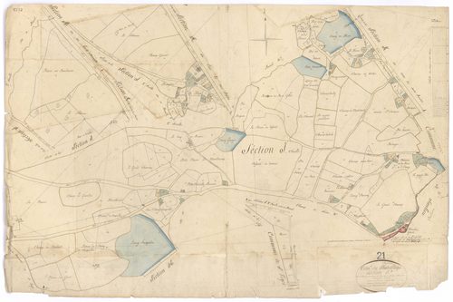 Saulieu - Section J1 - 3 P PLAN 584/12