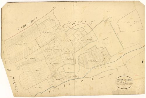 Saulon-la-Chapelle - Section B2 - 3 P PLAN 585/4
