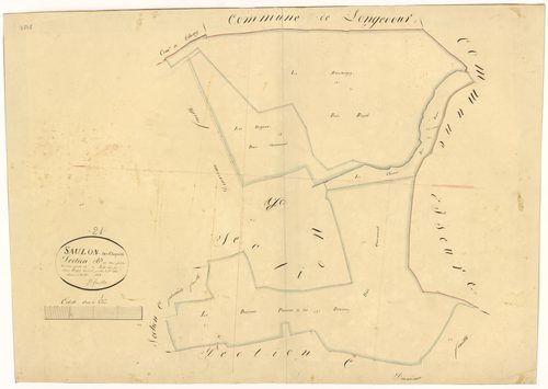 Saulon-la-Chapelle - Section B3 - 3 P PLAN 585/5