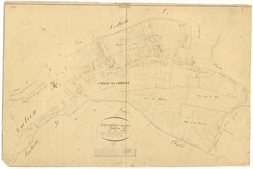 Saulon-la-Chapelle - Section E - 3 P PLAN 585/9