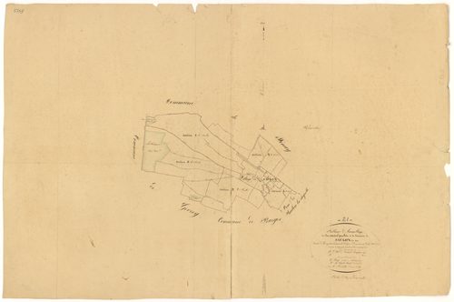 Saulon-la-Rue - Tableau d'assemblage - 3 P PLAN 586/1